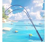 Telescopic Rescue Pole with Hook Head, Durable Aluminum Alloy Drowning Prevention Tool for Pools, Boats & Parks - 3.3ft/39.4in Safety Hanger for Quick Response