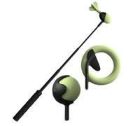 Telescopic Rod - Carbon 60cm | Cat Toy, Retractable Transmitter Non-Slip Handle, Includes Silicone Toys Fixatives: Perfect Play Time, 285G for Outdoor Play, Diver