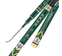 Telescopic Rod Carbon Ultra Light Hard 4H 5H 6H Fishing Rod Wild Carp Rod Platform Fishing Pole(4H,5.4m)