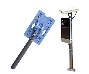 Telescopic Rod Card Holder - Extendable Arm Card Holder, Auto Park Fee Collector | Hands-Fre Parking Payment Tool, Car Park Fee Reacher, Effortless Toll Rod Extender, Touchless Payment Assistant
