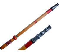 Telescopic Rod Kit Tenkara Fishing Rod Kit 20FT-Zoom Stream 4 Lengths Collapsible Fly Rods Backpacking Fishing Pole Quality Carbon Tube Creek Rods