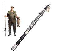 Telescopic rod, retractable rod | Compact pole for Beginners | Lightweight Flow Water Weight Catch Anti-ENPONTING ENPANTING
