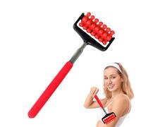 Telescopic Roller - ABS 21 cm, Massage Stick, Adjustable Extension Control | Ergonomic Grip Comfort, Smooth Rotation Design, Back Massager, Muscle Relaxer For Men, Women, Household