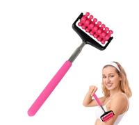Telescopic Roller Massager, Telescopic Massage Roller, Muscle Roller Massage Stick, Back Massage Roller Stick, Adjustable Scratch Roller Massager for Men and Women, Household Massage Stick