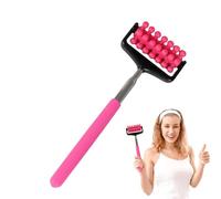 Telescopic Roller Massager, Telescopic Massage Roller - Silent Muscle Roller Stick, Back Muscle Roller, Adjustable Scratch Roller for Muscle Relaxation, Portable Massager for Men and Women