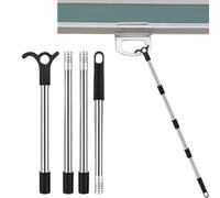 Telescopic Roof Window Opener 160cm Stainless Steel Hinge Hook | Extendable Rod With Hook For Opening And High . Great For Homes, Lofts, And Hard To Reach Places.
