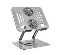 Telescopic Rotating Laptop Stand - Adjustable Height, Swivel Pull Out Design,Collaborative Work, | Ergonomic Laptop Riser Standing Desk Converter Fits Laptops Computer Durable Folding