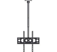 Telescopic Rotating Suction Ceiling TV Mount Bracket Adjustable Lifting 360° Rotation Universal Multi functional Hanger Stand,The boom is 2 meters long