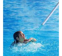 Telescopic Safety Pool Pole, Adjustable Aluminum Rescue Tool for Emergency Water Rescue in Pools, Parks, and Clubs