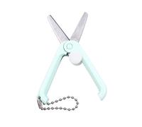 Telescopic Scissors Foldable Scissors Small Craft Stainless Steel with Keychain for Scrapbooking Foldable Portable Small Telescopic with Keychain