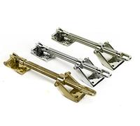 Telescopic Screw Jack with Large Brackets - Polished Brass - 0300
