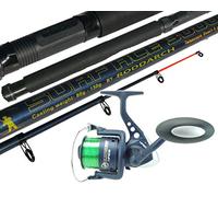 Telescopic Sea Fishing Kit Travel Rod & Reel 10ft 10' Beachcaster Pier Surf Rod
