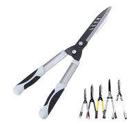 Telescopic Shears, Long Garden Scissor Cutter Pruner, SK5 Tree Trimmer, Lightweight Non-Slip Aluminium Handle, for Hedges Branches Plants Christmas Tree (Standard Version-B)