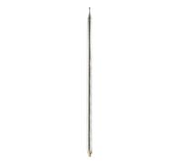 Telescopic Shortwave Antenna for GP & Yagi DIY Radio Applications - 5.28m/2.5m Options, Silver 201 Stainless Steel, M10 External Thread (2.5m)