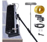 Telescopic Solar Panel Cleaning System with Water Fed Pole Kit for Efficient Panel Maintenance