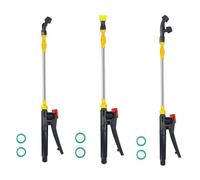 Telescopic Sprayer Pole, Adjustable Stainless Steel Watering Wand 45-80cm for Garden Plants Car Cleaning Outdoor Furniture