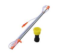 Telescopic Sprayer Wand - 19.6-98.4in Extendable Water Spray Rod, Stainless Steel Lance with ABS Handle | Long Reach Garden Accessory for Agricultural Orchard Vegetable Field Gardeners