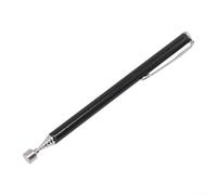 Telescopic Stainless Steel Magnetic Rod Tool with Powerful Magnet for Fetching Metal Items in Difficult to Access Areas (5LB Black)