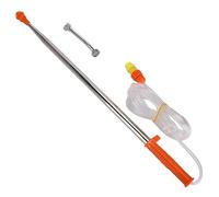 Telescopic Stainless Steel Sprayer Extension Rod Extension Spray Rod with Nozzle Wide Range of Irrigation for Fruit Tree Sterilization