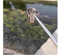 Telescopic Stainless Steel Water Sampler Dipper 500/1000 ML - Adjustable 2-4.9ft Environmental Monitoring Tool with Graduated Cup for Petrochemical Testing & Analysis