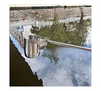 Telescopic Stainless Steel Water Sampler with Sampling Dipper, Pendulum Beaker Sampler Ladle with Pole/Rod & Anti-slip Handle for Laboratories Food Beverage(1000ML,0.98-2.5m(3.2-8.2ft))