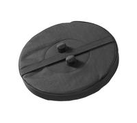 Telescopic Stool Cushion - Waterproof Oxford Cloth Sponge Padding | Thicker Folding Seat Cover for Picnic Outdoor Barbecue | Fishing Accessories | Black 25x25cm Portable Adventure Comfort Mat