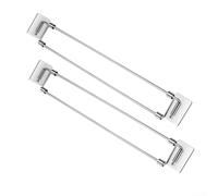 Telescopic Storage Bar for RV Trailer Interior 12.5-22.3 Inch Adjustable Stainless Steel Cabinet Support Rod Food Drink Stabilizer Bar 2 Pack