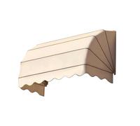 Telescopic Sunshade Shelter with French Curved Awning for UV, Sun, and Rain Protection, Waterproof Outdoor Canopy for Ultimate Weather Defense