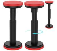 Telescopic Support Pole, Undermount Support System, Cabinet Support Pole Rod, Supports up to 440 lbs Support Bracket, 7.09-17.72inch Cabinet Lifting Bracket for Cabinet Sofa Sink (2Pcs Nylon)