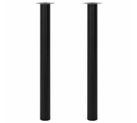 Telescopic Table Legs 710-1100mm Bar Worktop Replacement Table Trestles vidaXL