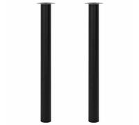 Telescopic Table Legs 710-1100mm Bar Worktop Replacement Table Trestles vidaXL