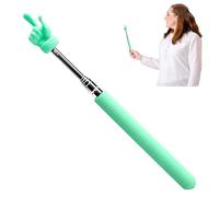 Telescopic Teacher Pointer Extendable Pointer Stick,Cute Finger Design, Non-slip and Waterproof, for Elementary School Kindergarten Teacher, Classroom Supplies, Meeting Room Guidance