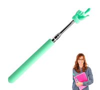 Telescopic Teachers Pointer - Extendable Presentation Stick, Cute Fingertip Indicator, Classroom Teaching Tool | Easy Retractable Guide for Lectures Education School Office Presenter