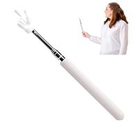 Telescopic Teachers Pointer - Foldable Teaching Pointer Cute Finger on the Tip | Retractable Stainless Steel Presentation for Classroom Participation, Offices, Speech Use and Cape