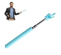 Telescopic Teachers Pointer - Stainless Shaft, Cute Finger Tip | Extendable Hand Pointer for Kindergarten, Presentation Stick for Classroom Teaching, Fun Tool for Early Education Lessons
