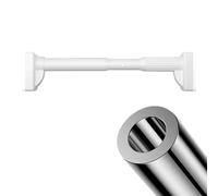 Telescopic Tension Rod, 410-500CM Adjustable Curtain Rod for Bathtub, Shower, Closet, Door, Cabinet & Kitchen - Easy No Drill Installation (Color: White, Size: 3)