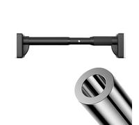 Telescopic Tension Rod 410CM-500CM - Adjustable Curtain Rod for Bathtub, Shower, Closet, Door & Kitchen - Easy No-Drill Installation (Color: Black, Size: 31)
