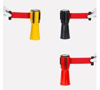 Telescopic Traffic Cone Isolation Belt - Retractable Caution Tape for Emergency Use-1pc(Yellow,2meters)