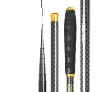 Telescopic Travel Fishing Rod Telescopic Fishing Rod 2.7M/3.6M/4.5M/5.4M/6.3M/7.2M Stream Pole Freshwater Tackle(1.8 m)
