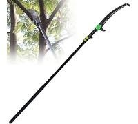 Telescopic Tree Pruner, Aluminum Alloy Pole, 12-Ft Extendable Branch Cutter, Heavy Duty Garden Lopper for High Branches