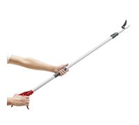 Telescopic Tree Pruner, Button Type Extendable Long Reach Pruner Garden Tool Tree Trimmer, Lightweight Aluminum Extendable Handle for Tree Branch Cutter