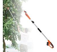 Telescopic Tree Pruner, Extendable Gardening Shears with Lightweight Aluminum Handle, Perfect for Pruning Trees and Fruit, Adjustable Length 1.9-3.0m
