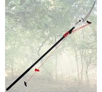 Telescopic Tree Pruner, Pole Saw Extendable Long Reach Tree Pruning Saw Tree Loppers for Pruning and Trimming Branches and Leaves(24ft)