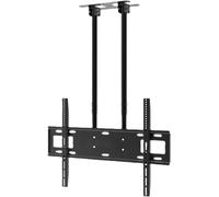 Telescopic TV Bracket Adjustable Ceiling TV Mount Bracket for 50-120 Inch Flat Screen TVs, Up to 50kg Folding tv Mount