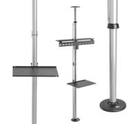 Telescopic TV Bracket Universal Holder Ceiling & Floor Mount xBox PS4 37 "- 70"
