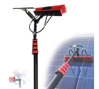 Telescopic Water Fed Brush Kit for Window, Car, Van, RV, and Solar Panel Cleaning, 180 Characters Max
