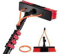 Telescopic Water Fed Pole Brush Kit Extendable Window Cleaning Brush for Roofs Conservatories Solar Panels & PV Systems Ultimate Cleaning Tool for Hard to Reach Areas