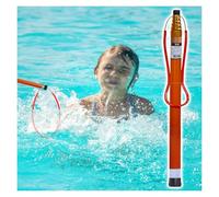 Telescopic Water Rescue Pole with Body Hook, Adjustable Length for Emergency Safety and Life Preservation in Drowning Situations