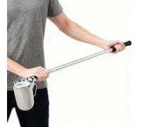 Telescopic Water Sampler,500ml/100ml Water Sampling Dipper,Water Sampler Dipper with Graduated Spout for Environmental Monitoring and Quality Testing (500ml, 1.43-6m)