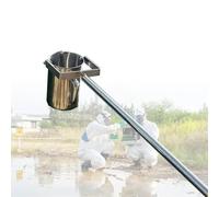 Telescopic Water Sampler/Acquisition Swivel Liquid/obtain Dipper System, Liquid Acquisition Dipper System For Reservoir/pond/river, Stainless Steel Water Sampler Pole(1000 ml,L 300cm/9.8')